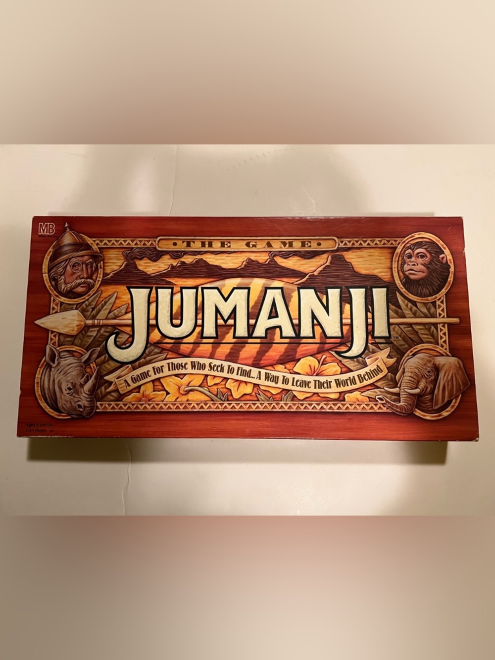 VINTAGE JUMANJI BOARD GAME.